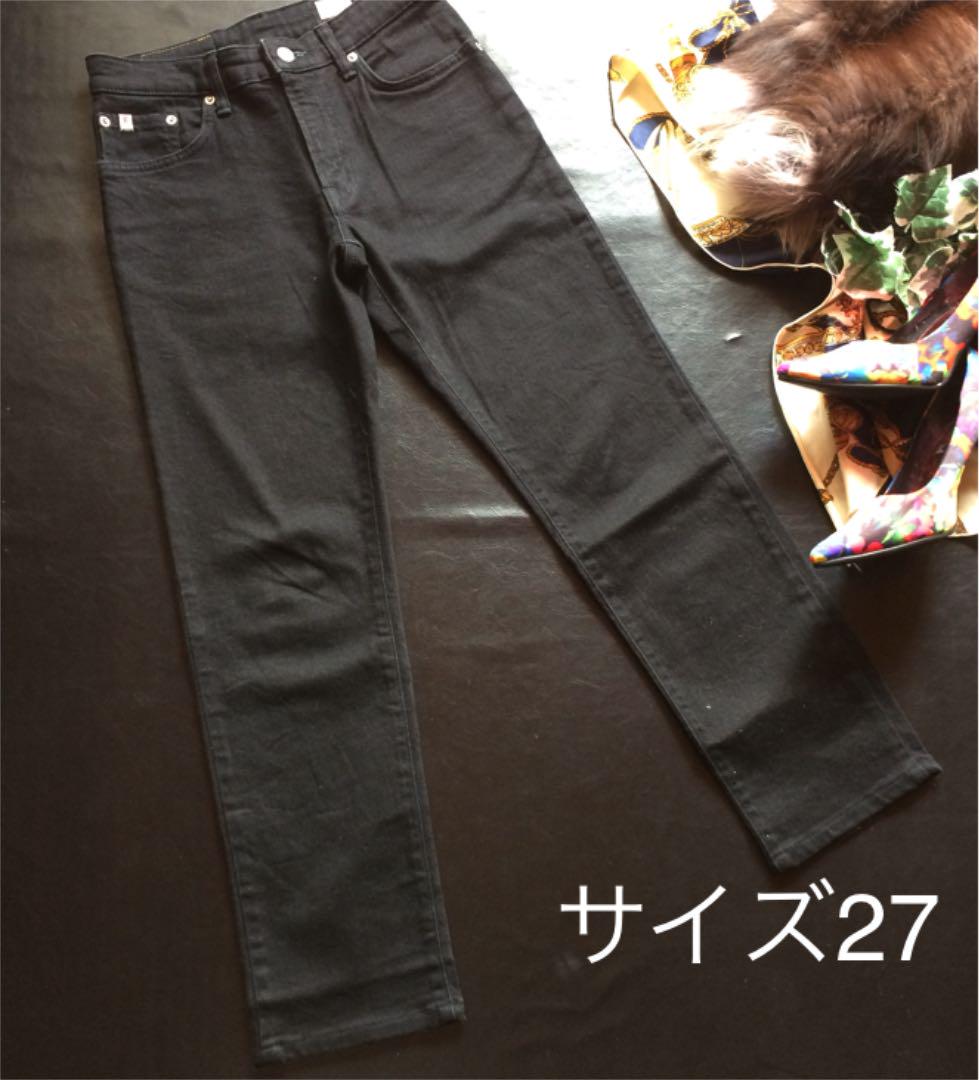 ♡EDWIN♡日本製♡ストレッチ♡ストレートブラックデニムパンツ♡