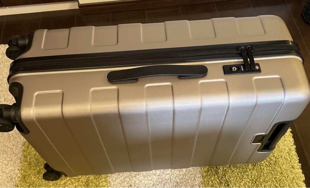 無印良品｜キャリーバーの高さを自由に調節できるハードキャリーケース 63L