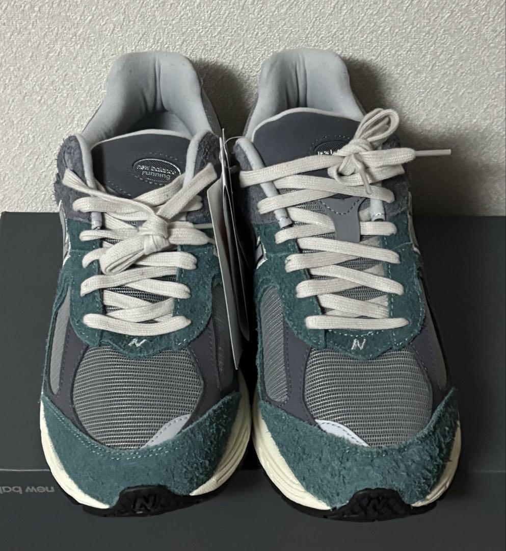 ニューバランス 2002 メンズ Dワイズ グリーン M2002REM