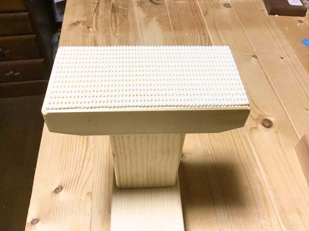 【SNOObi。】平均台（天然木材）　長さ125cm 高さ30cm　2台