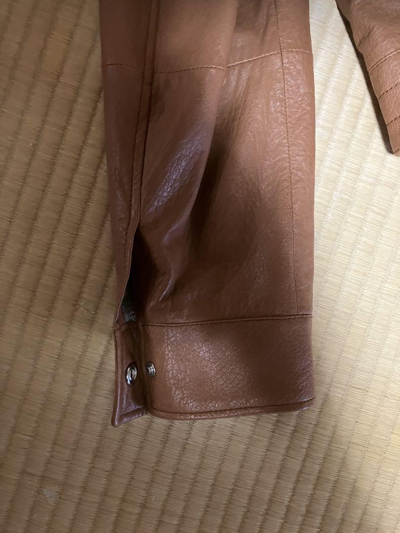 ブルネロクチネリBRUNELLO CUCINELLIレザージャケットブルゾン