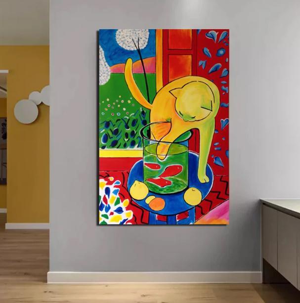 アンリ・マティス マチス キャンバスアートポスター 50×70cm