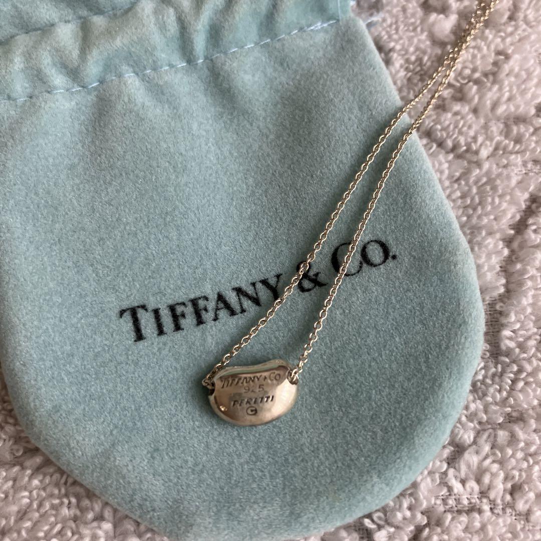 美品】TIFFANY&CO ティファニー ネックレス ビーンズ ビーン