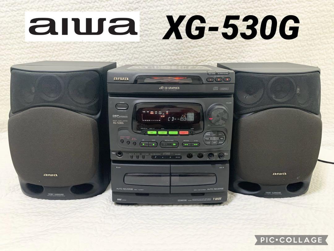 aiwa アイワ ミニコンポ XG-530 ラジオのみ - メルカリ