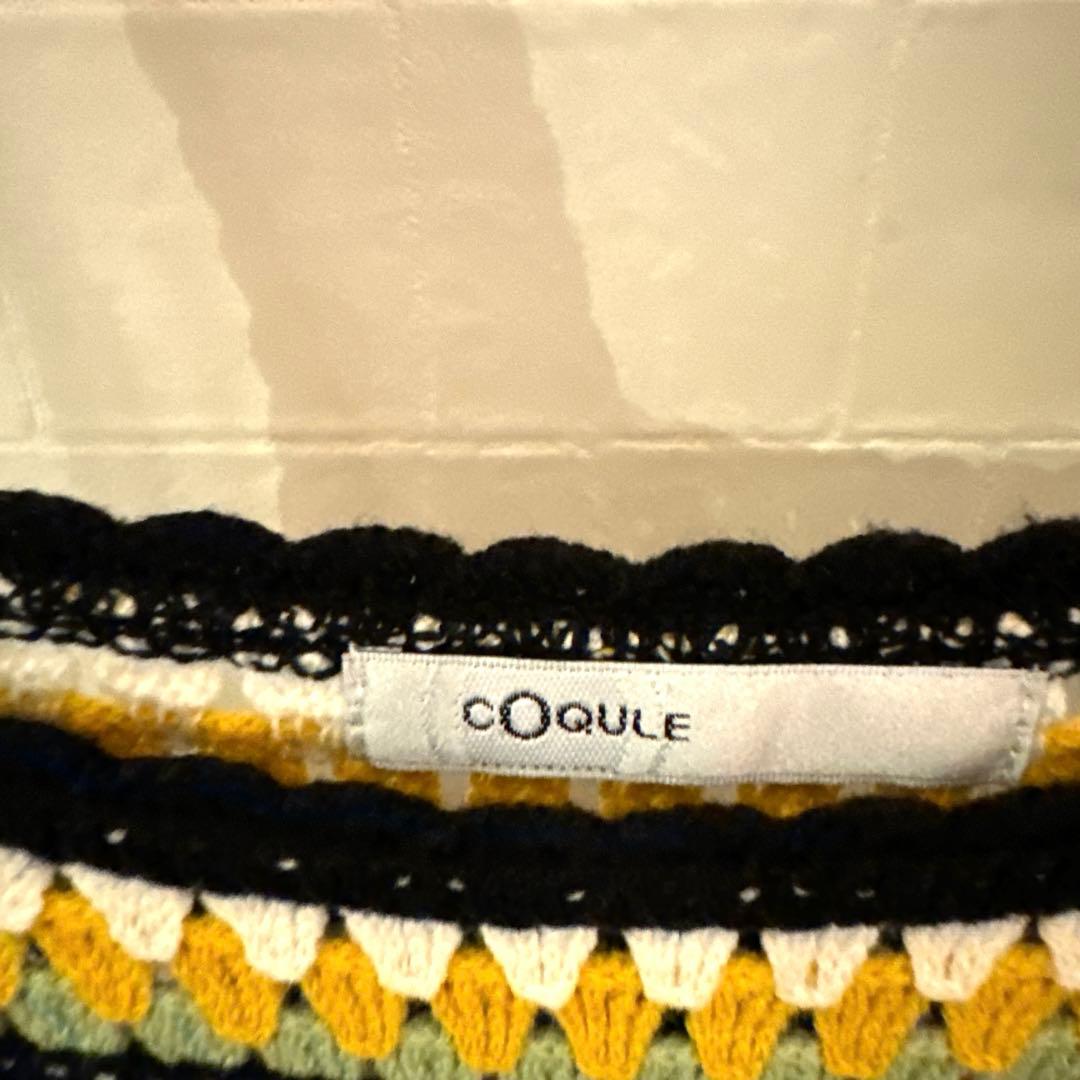 COQULE グラニースクエア ワンピース