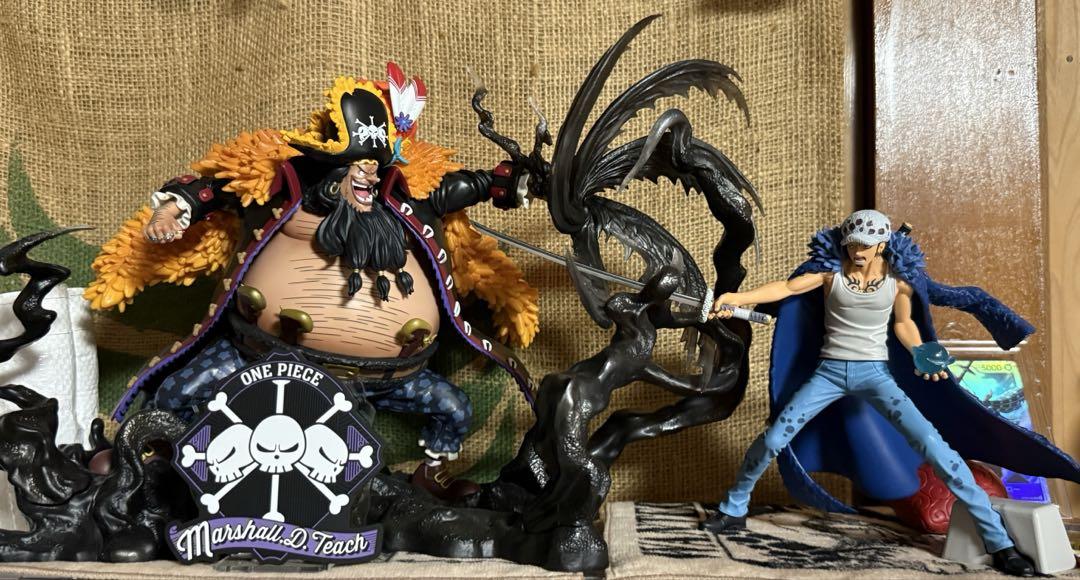 コ*助様 箱有 フィギュアーツZERO 黒ひげ ティーチ フィギュア トラファル