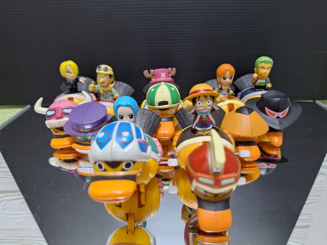 進め!カルガモ隊!ワンピース フィギュア 激レア セット まとめて ルフィ ビビ