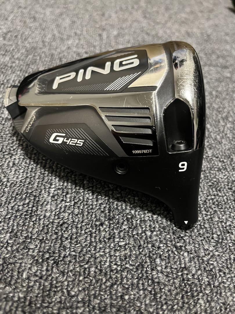 PING G425 MAX ドライバー 9° ヘッドのみ