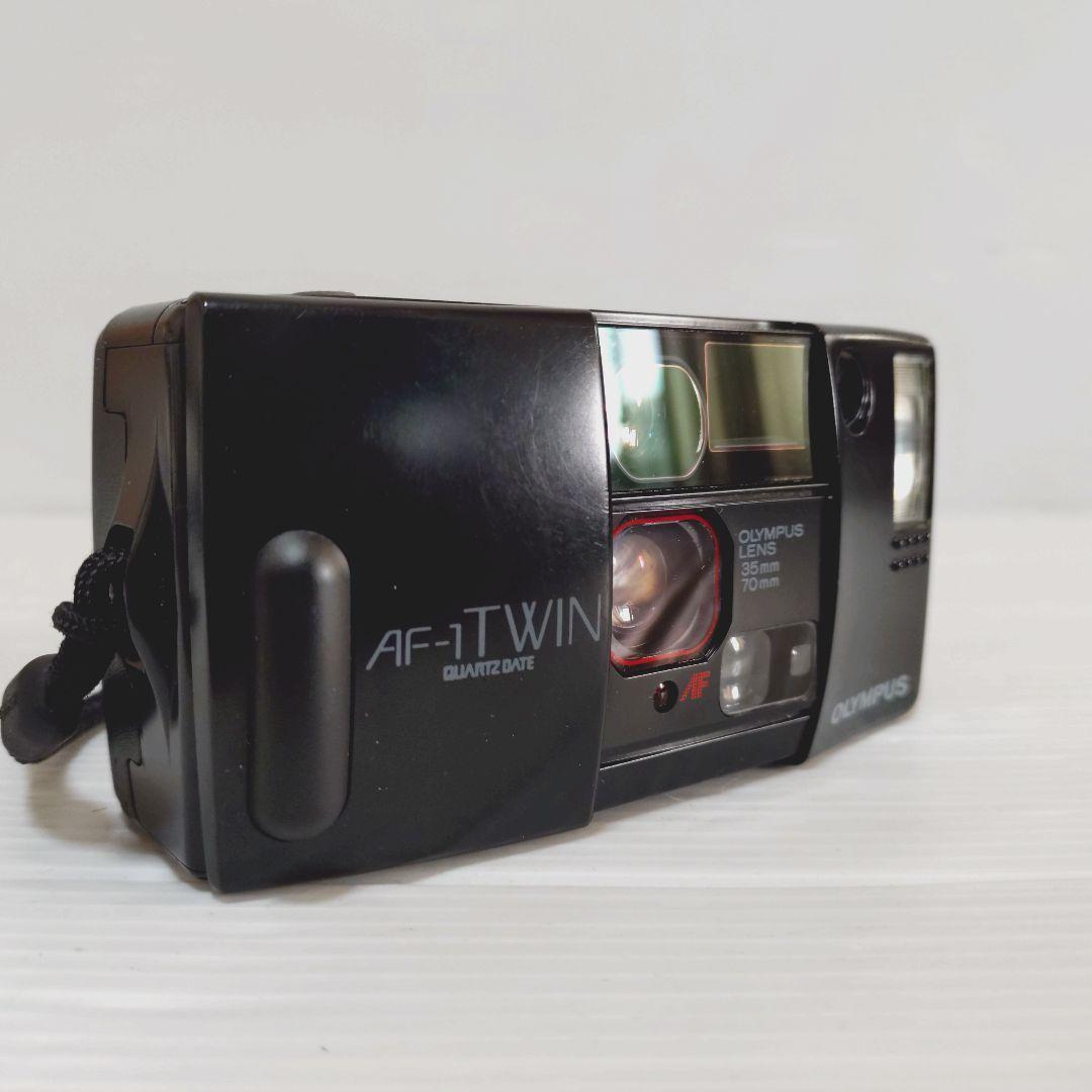 美品【動作確認ＯＫ】OLYMPUS　AF-1 twin オリンパスAF-1TWIN QUARTZDATE：オートフォーカスカメラ