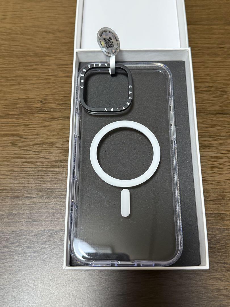 CASETiFY Magsafe対応　iPhone16Pro Maxクリアケース