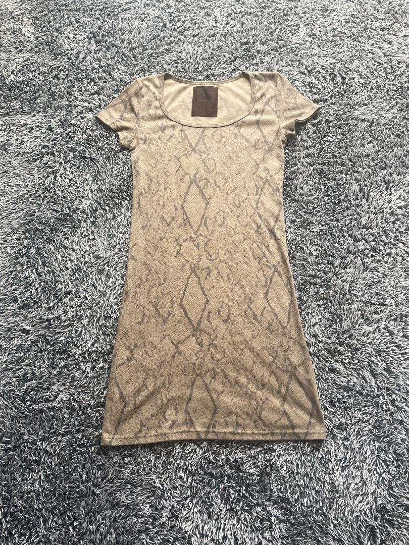 初期goa パイソン柄 long tシャツ fuga lgb