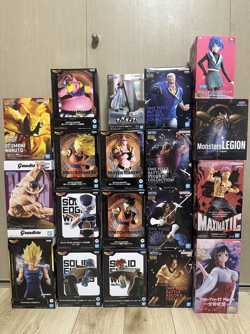 アニメフィギュアコレクション ワンピース、ドラゴンボール