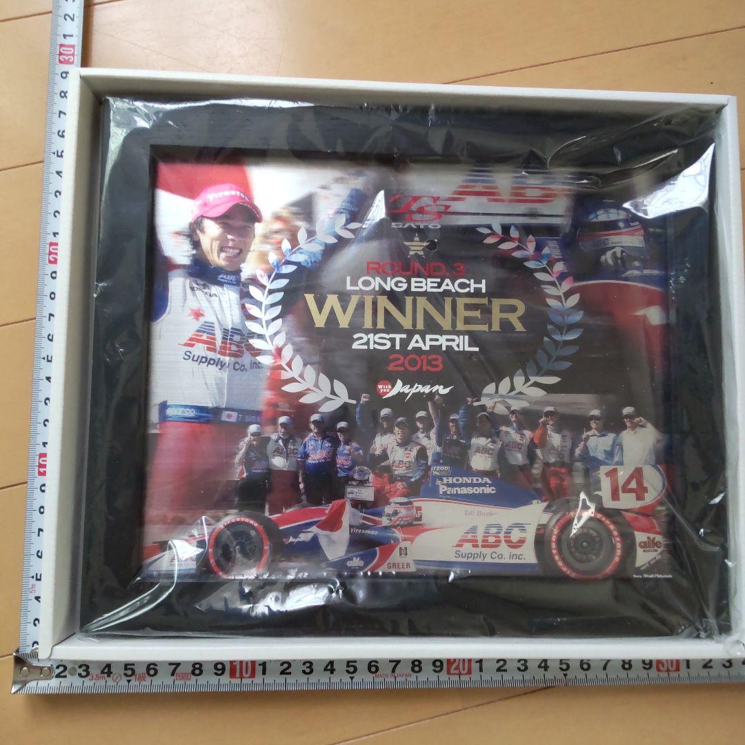 グリーンライト 1/43 INDYCAR 2013 ロングビーチ 佐藤琢磨初優勝
