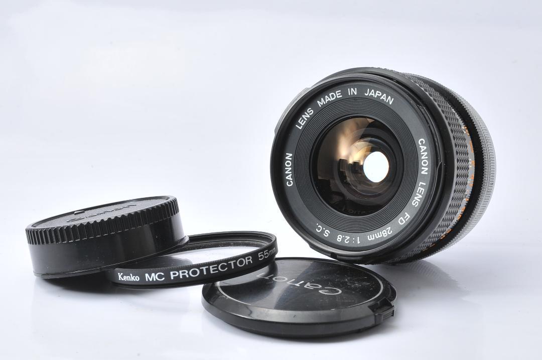 CANON キヤノン FD 28mm F2.8 S.C. 広角単焦点レンズ
