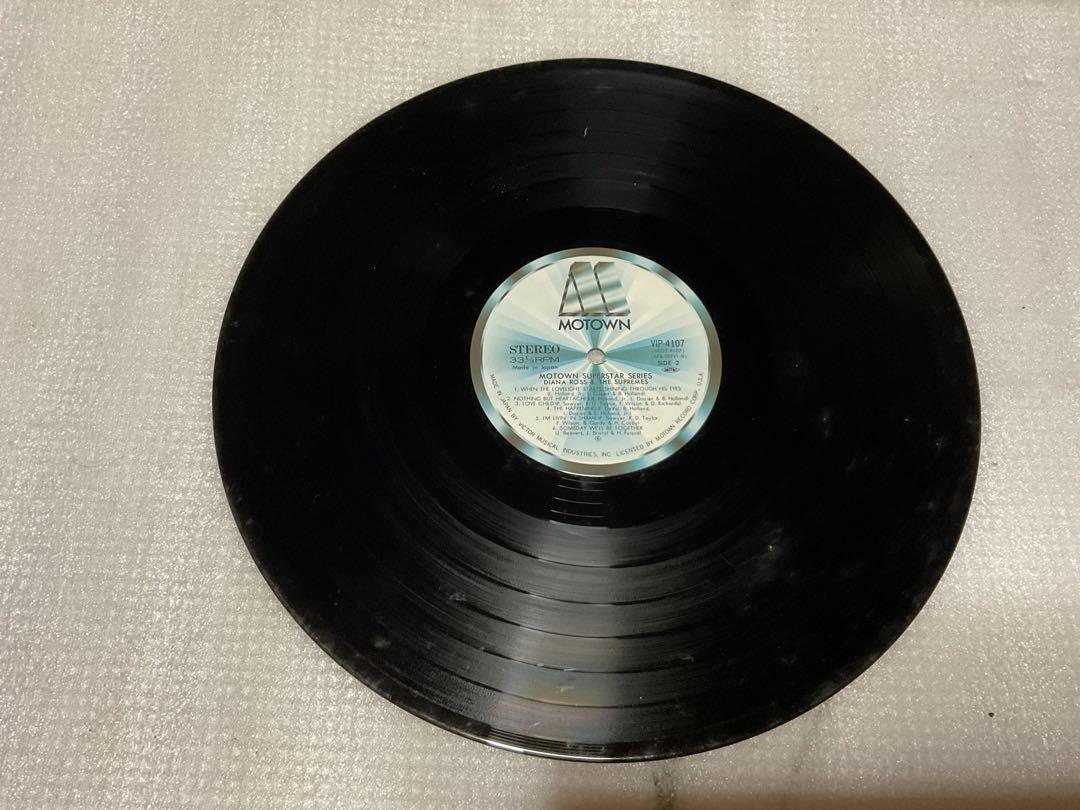 LPレコード／ダイアナ・ロスとシュープリームス。【ソウル／LPレコード。美品】。