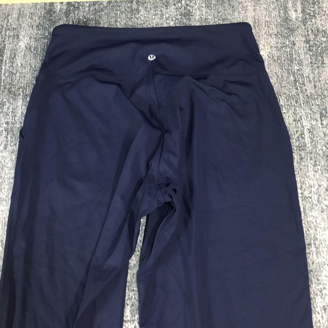 LULULEMON 新品☆ネイビー サイズM スリムフィット ジャージパンツ