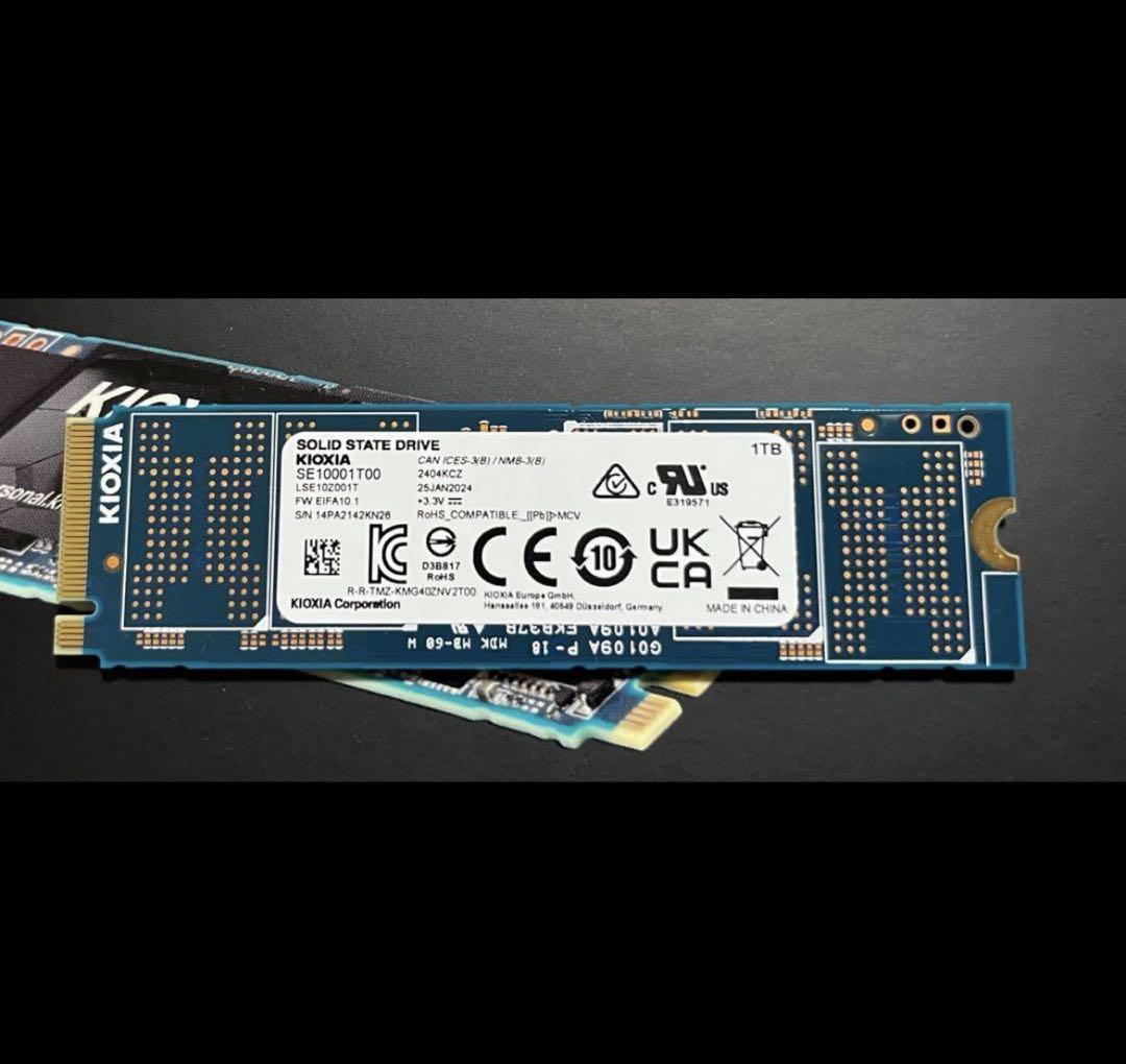 中古SSD KIOXIA EXCERIA PRO 1TB M.2 NVME