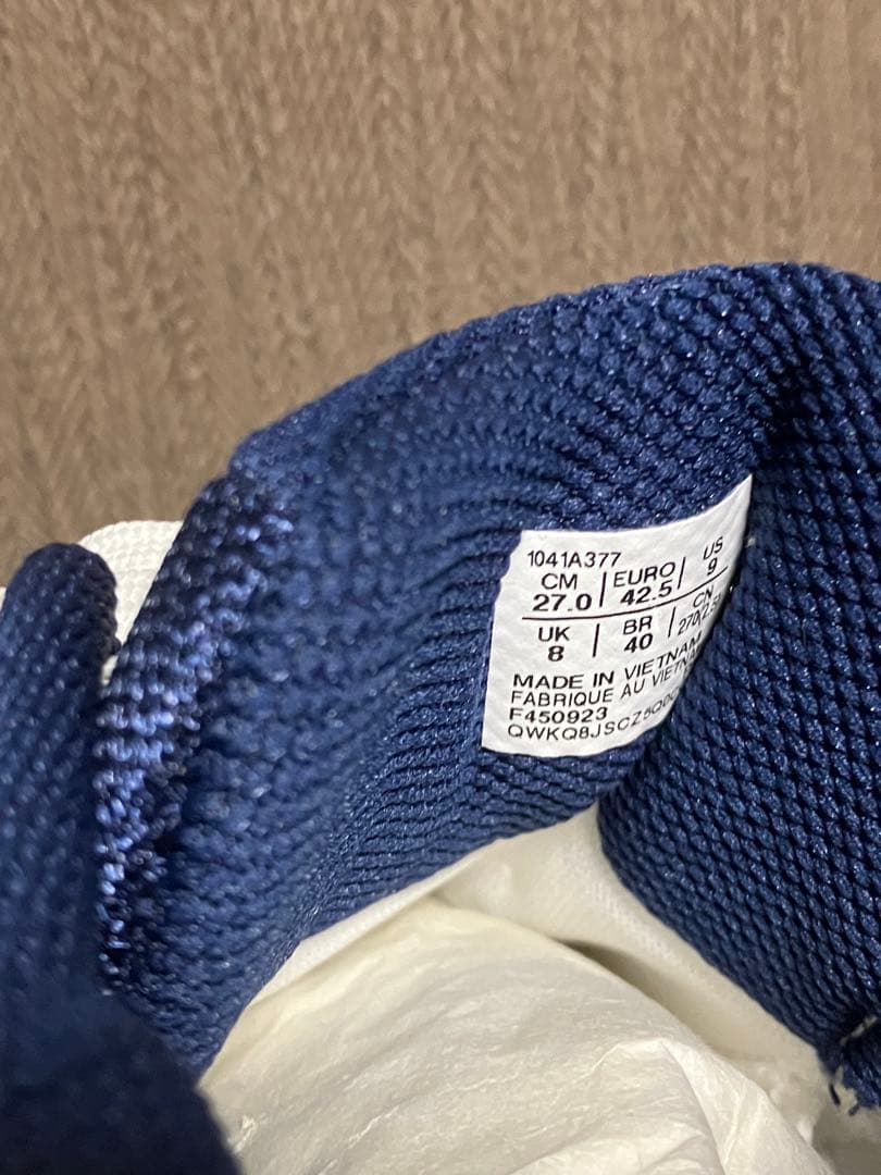 アシックス テニスシューズ ホワイト/オレンジ/ネイビー27.0cm 新品未使用 アシックス テニスシューズ ホワイト/オレンジ/ネイビー27.0cm 新品未使用