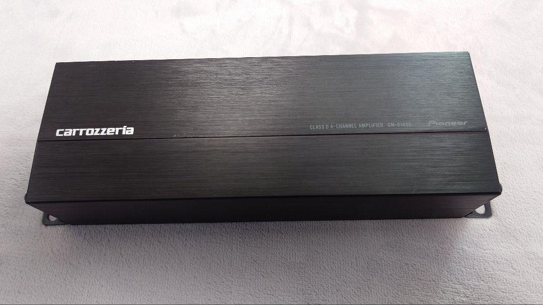 Pioneer carrozzeria GM-D1400-2 アンプ 配線付き