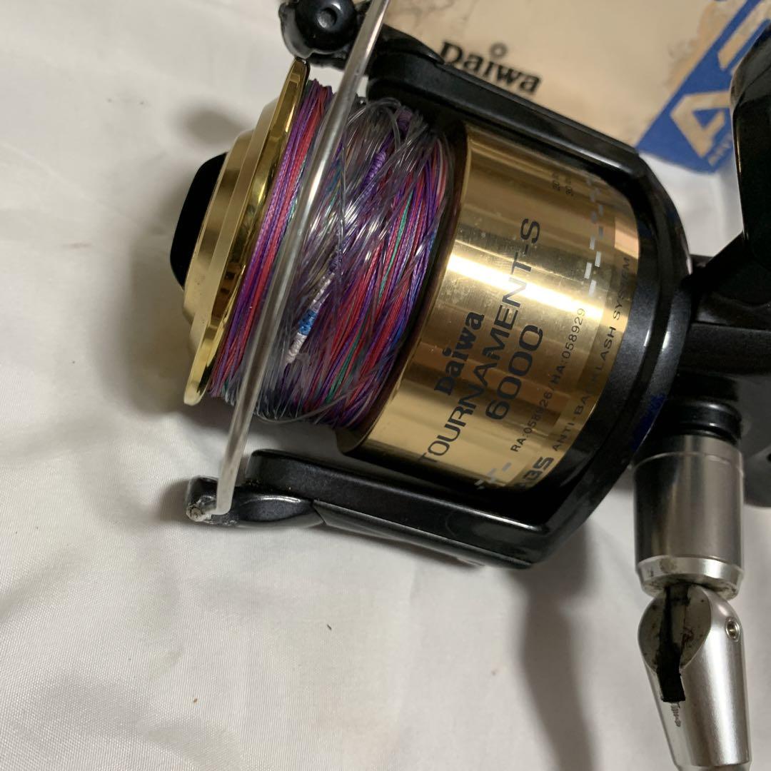 Daiwa ダイワ TOURNAMENT-S 6000 トーナメントS リール DAIWA ダイワ トーナメント-S 6000HA スピニングリー