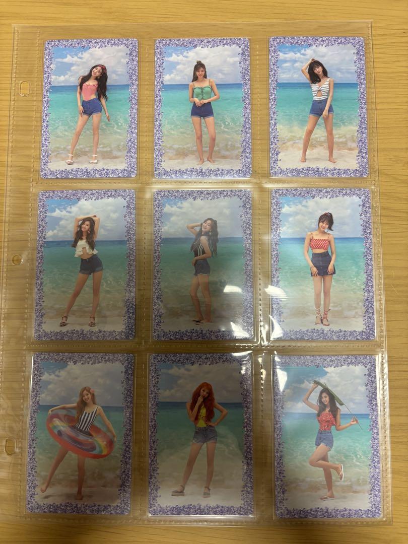 TWICE プレオーダー特典　トレカ