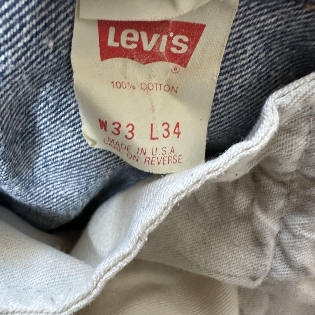 80s USED】 LEVI´S リーバイス 501ジーンズ W33、L34
