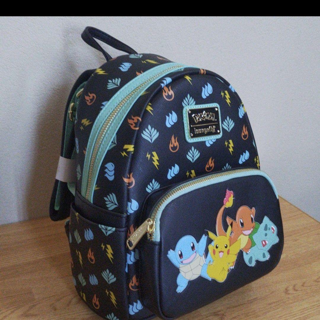 低価大人気 新品 ミニリュック GjFro-m69495764342 ポケモンpokemon×ラウンジフライloungefly 限定SALE定番