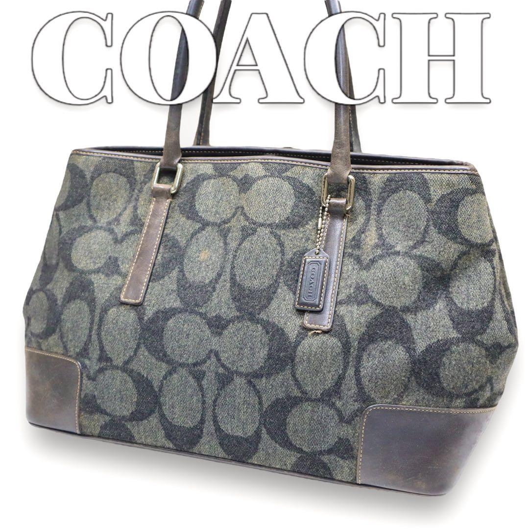 購入卸値 COACH スウェード トートバッグ 7408 | mersolsureste.com.mx