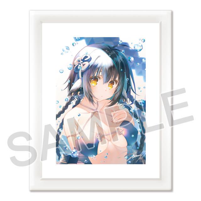 チープ キャラクターグッズ うたわれるもの ロストフラグ みつみ美里箔押しサイン入り描き下ろし複製原画 Lafattoriapizzeria Com