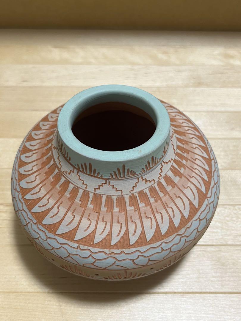 ネイティブアメリカン陶器 ハンドメイド