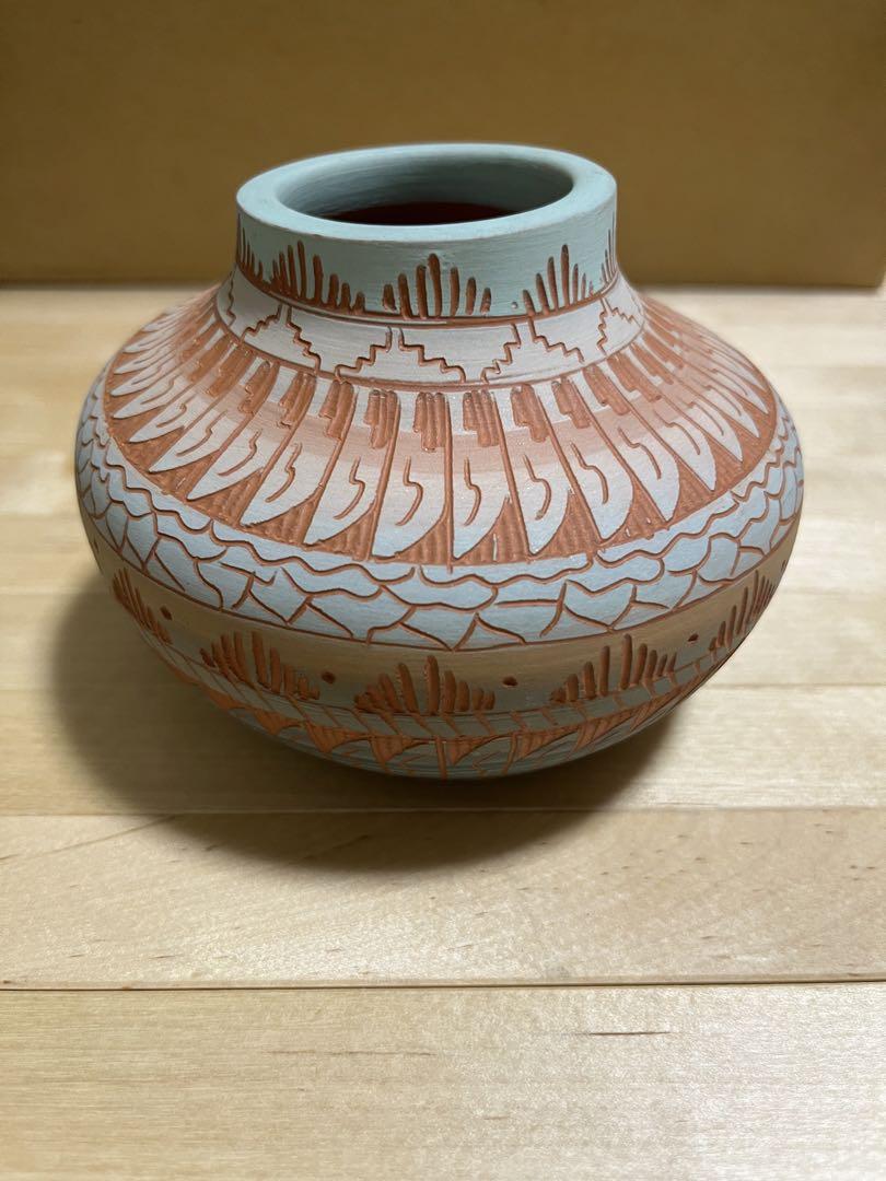 ネイティブアメリカン陶器 ハンドメイド