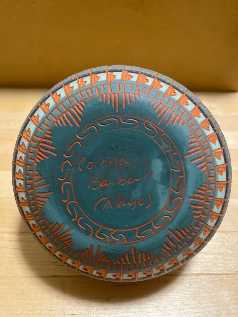 ネイティブアメリカン陶器 ハンドメイド