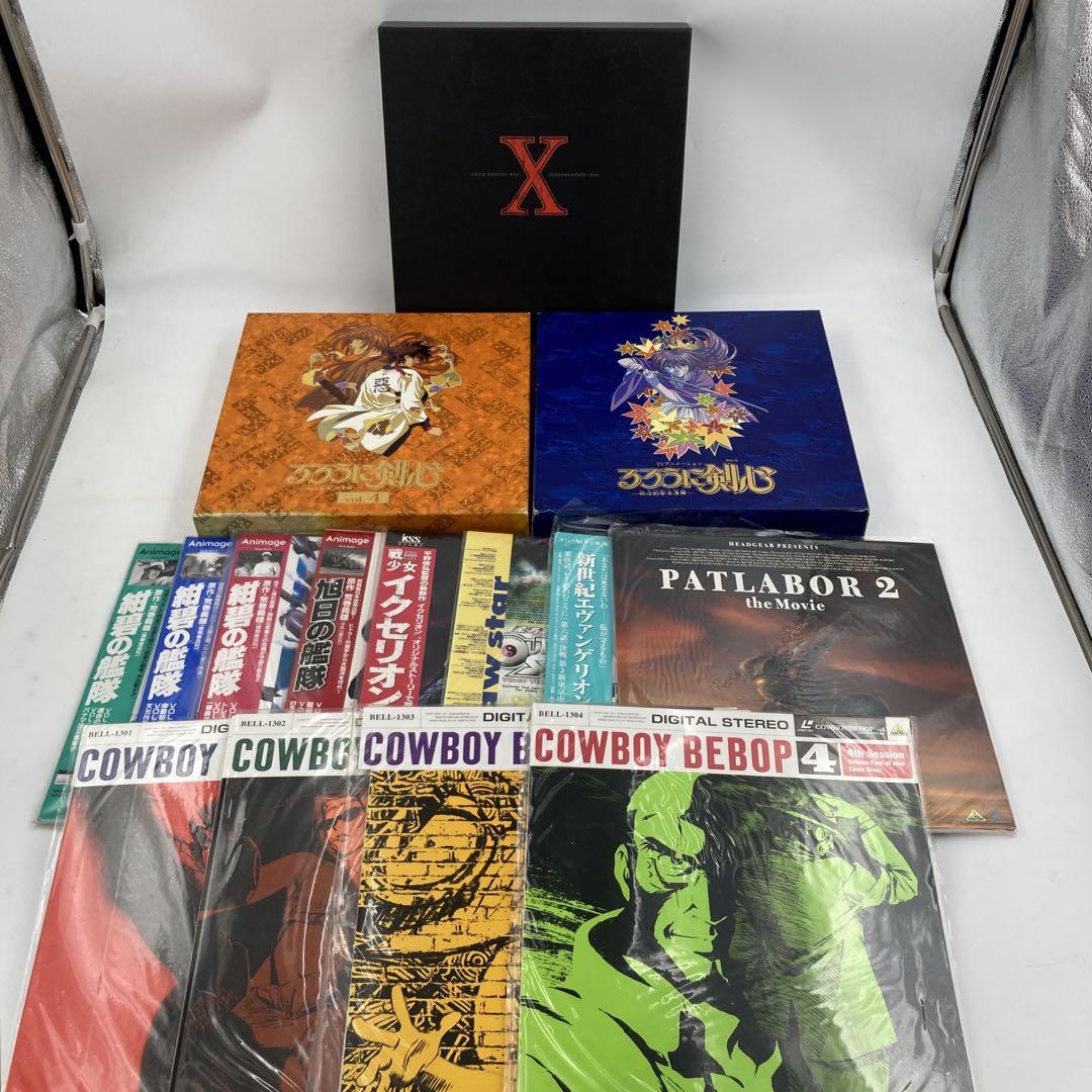 ●LD アニメ　セットまとめ　レーザーディスク　カウボーイビバップ　エヴァ　X