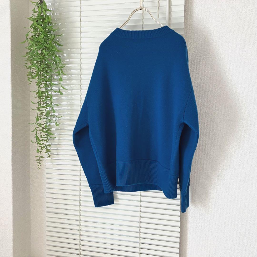 Spick & Span ダブルジャガード ロゴニット