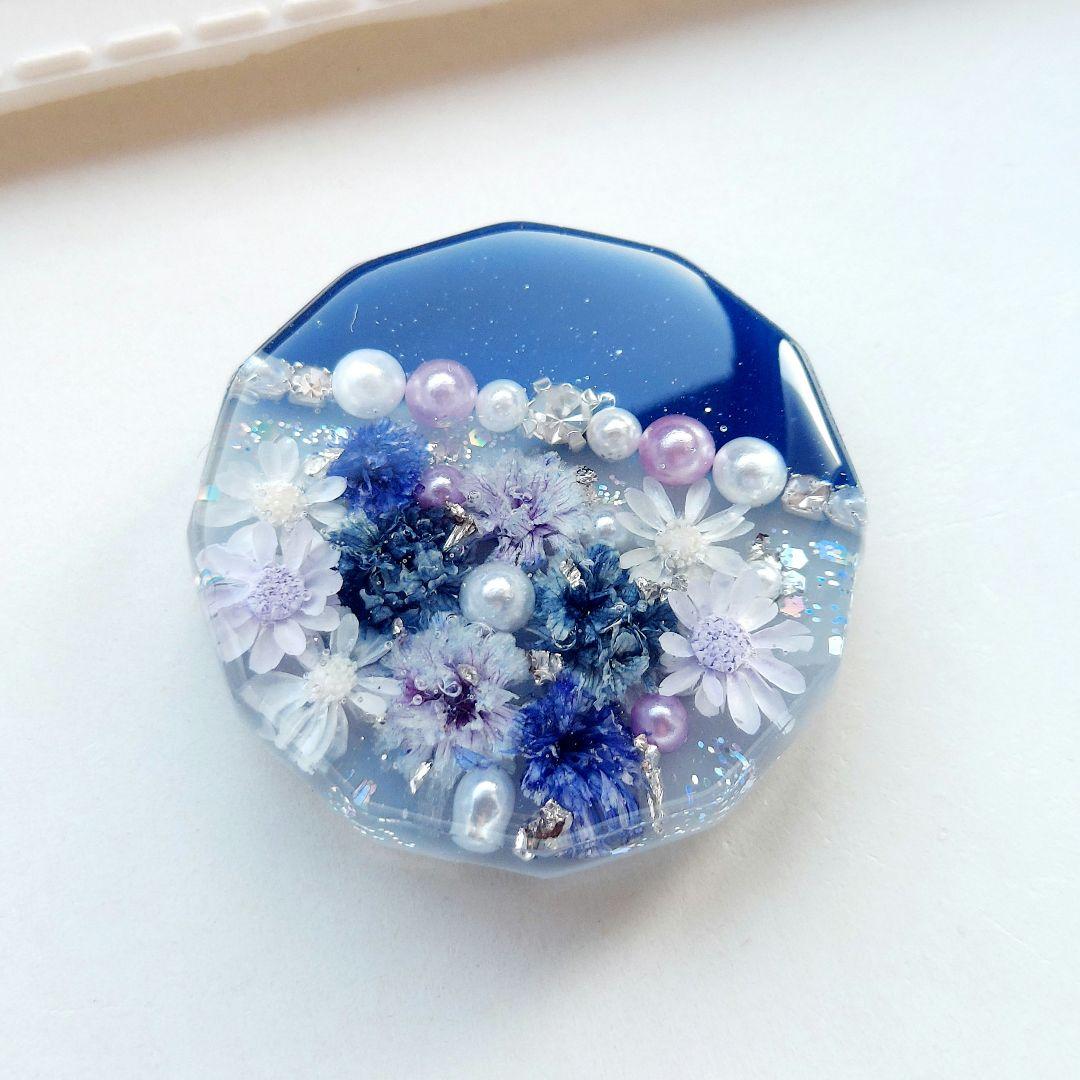 【1475】Enjoy　レジン　ヘアゴム　ポニーフック　ブロ―チ 1498】レジン ヘアゴム ポニーフック ブロ―チ ハンドメイド