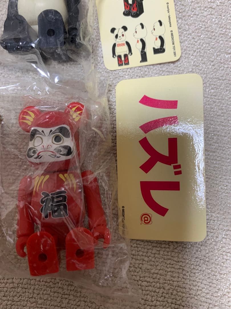 BE RBRICKベアブリックシリーズ2 シークレット 裏 ダルマBE@RBRICK