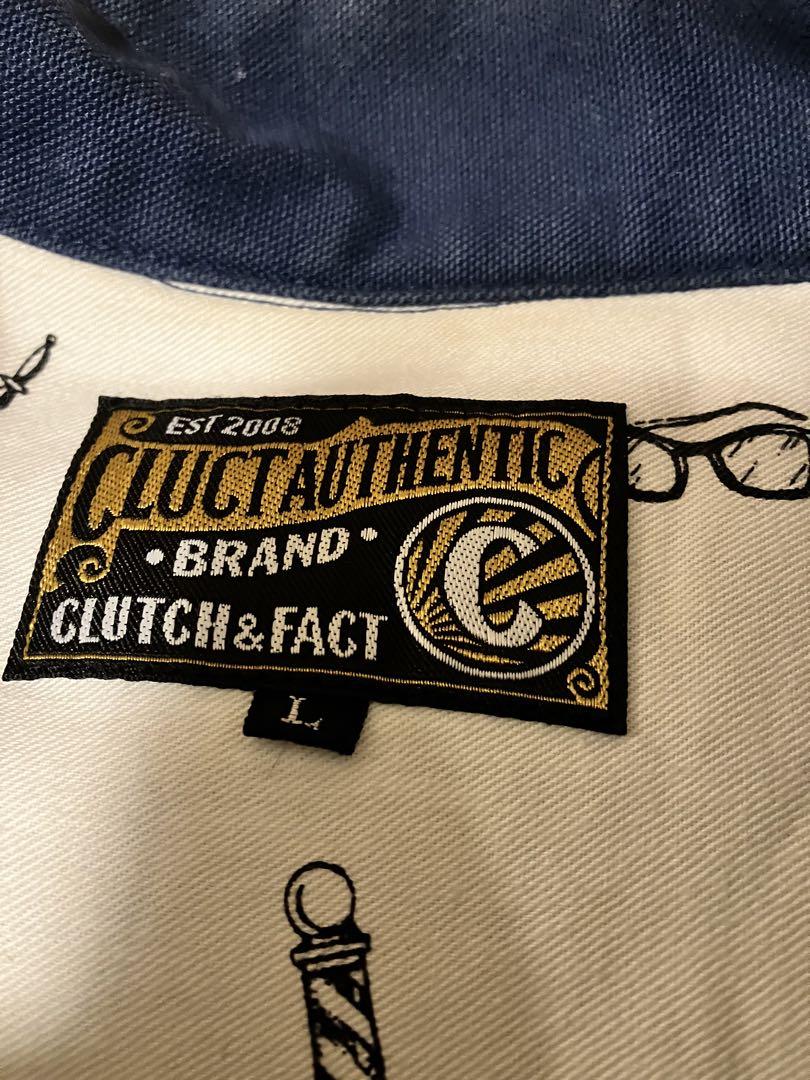 Cluct 刺繍　ワークジャケット