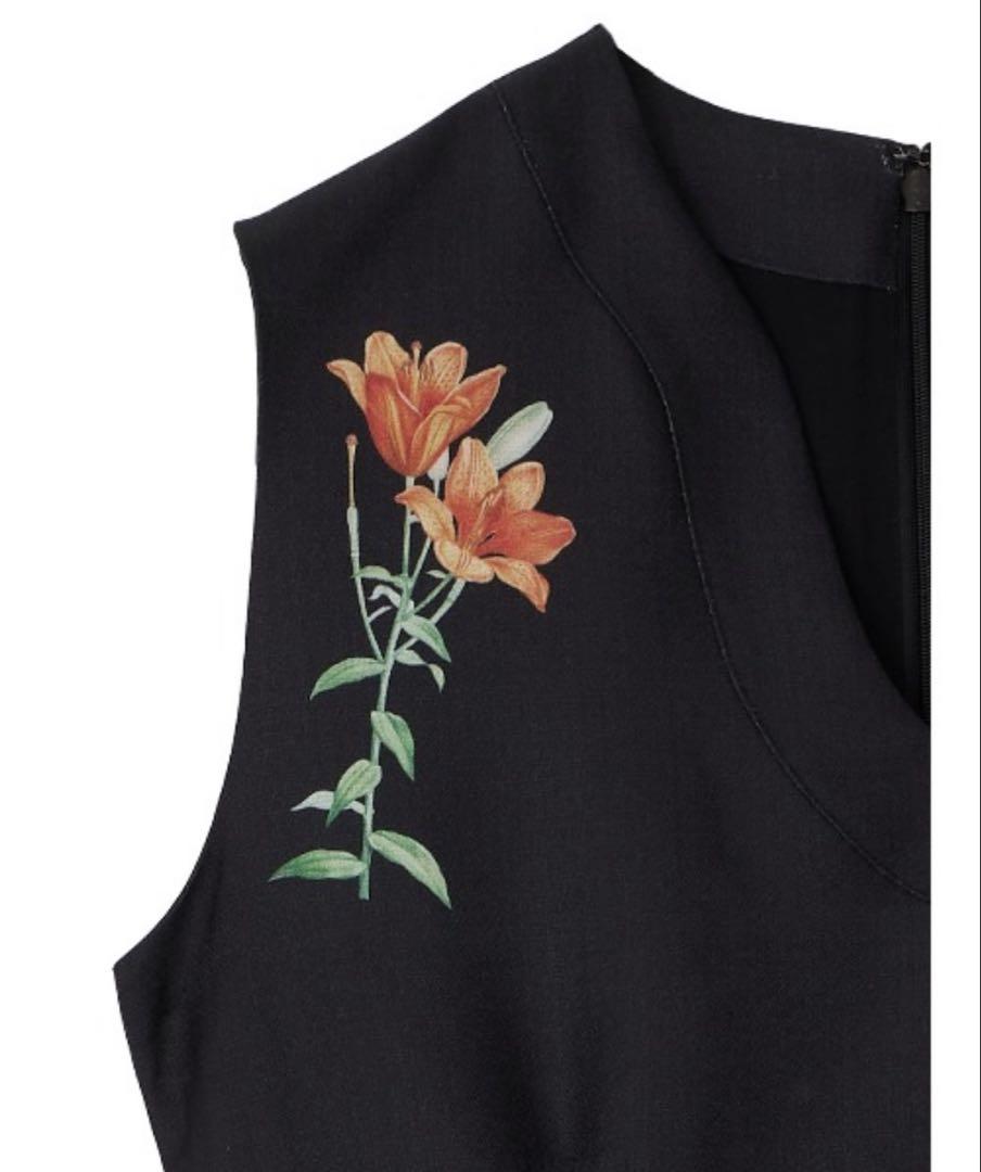 【新品未使用】Ameri ELEANOR LINEN LIKE DRESSアメリ
