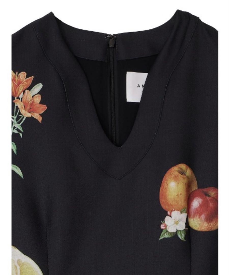 【新品未使用】Ameri ELEANOR LINEN LIKE DRESSアメリ