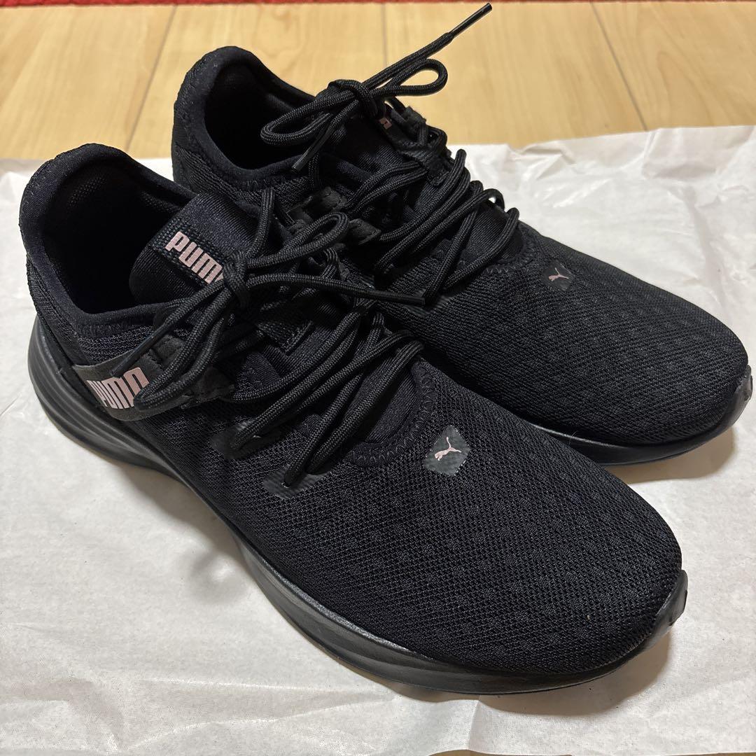 PUMA SOFTFOAM+ 23.5cm ブラック スニーカー