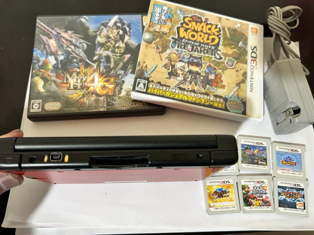 動作品 ニンテンドー 3DS LL 本体 赤 任天堂 UP786_INFO