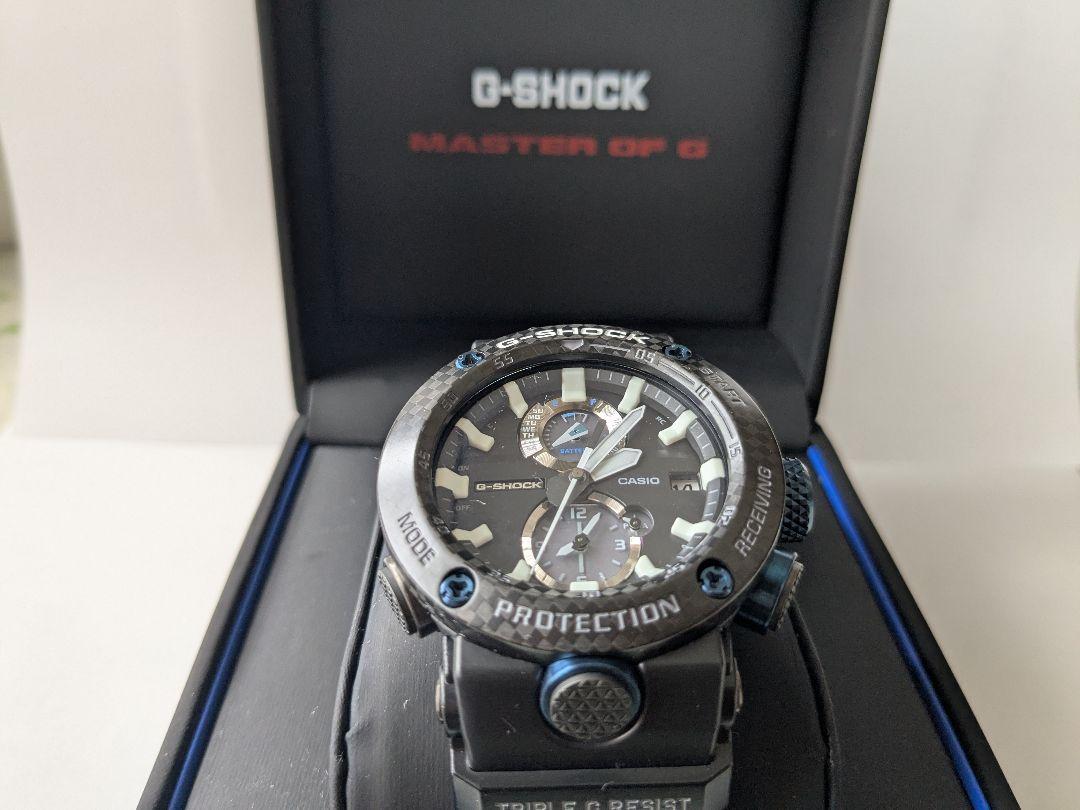 美品G-SHOCK グラビティマスター GWR-B1000-1A1JFカーボン