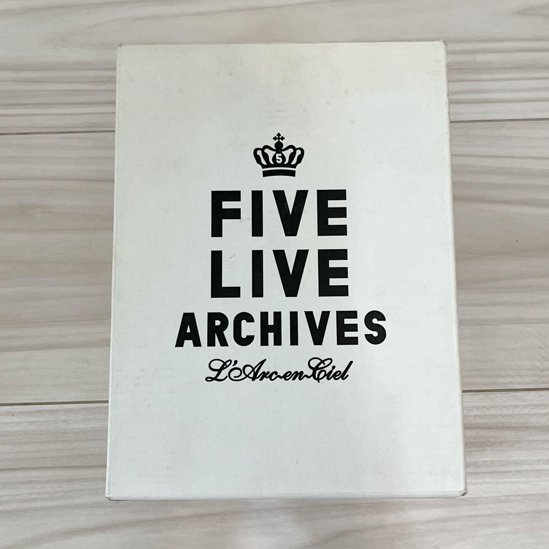 L'Arc〜en〜Ciel FIVE LIVE ARCHIVES ライブDVD