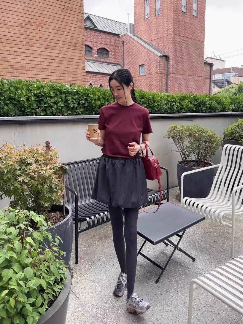 ミニスカート バルーンスカート