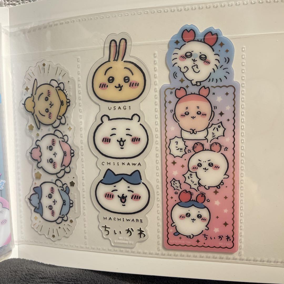 ちいかわ ブックマークコレクション ファイル ほぼ未使用 限定