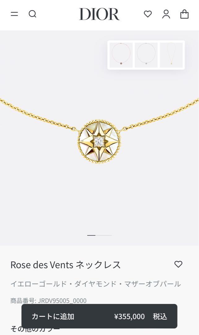 Christian Dior ネックレス