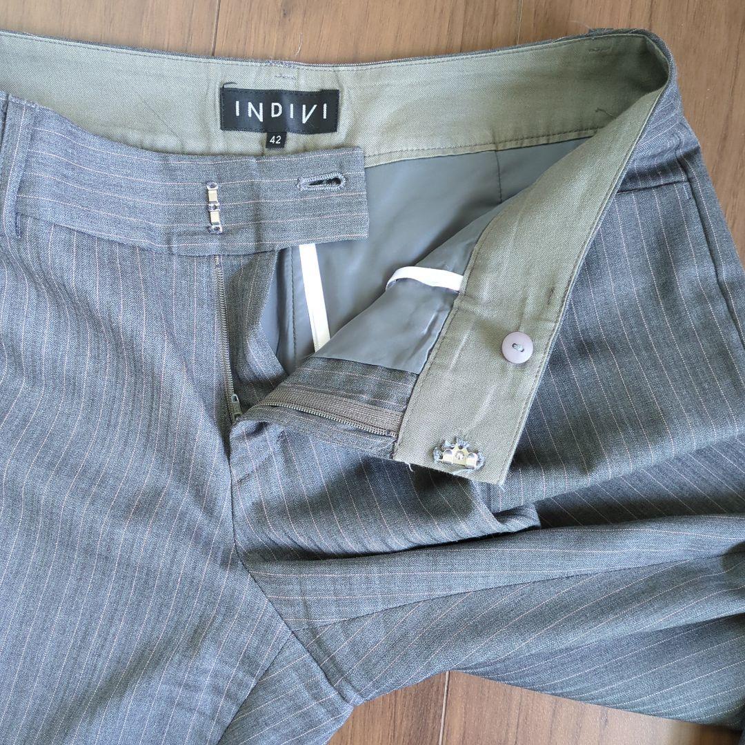 【size42】INDIVI インディヴィ パンツスーツ