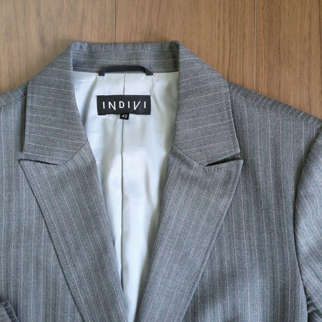 【size42】INDIVI インディヴィ パンツスーツ