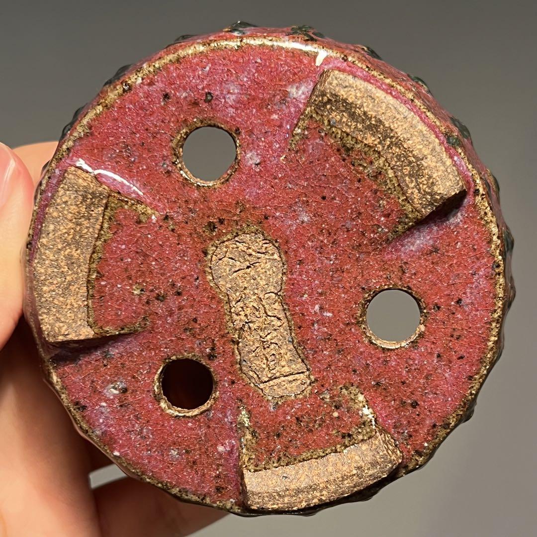 811.秋直 鼓釘丸鉢 盆栽鉢 盆栽鉢 9.3*3.2cm - メルカリ