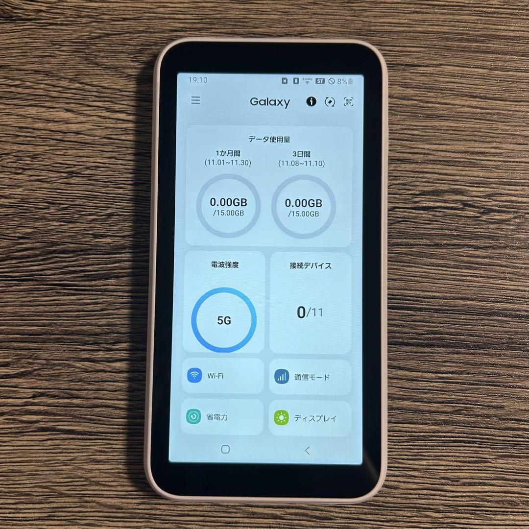 Galaxy 5G Mobile Wi-Fi SCR01 モバイルルーター - メルカリ